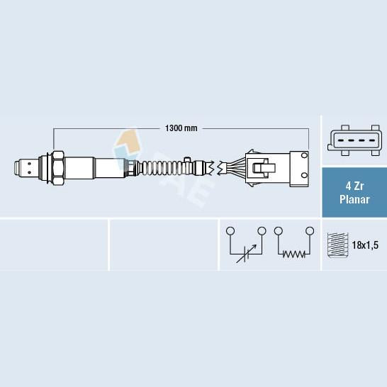 FAE AE77241 Lambda Sensor