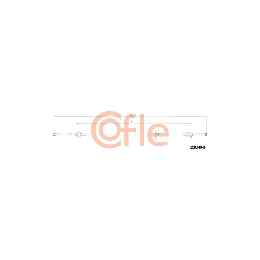 Cofle 2Cb.Fi046 Cable, Manual Transmission