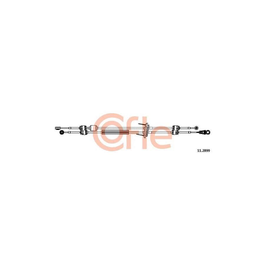 Cofle 92.11.2899 Cable, Manual Transmission for Renault Master
