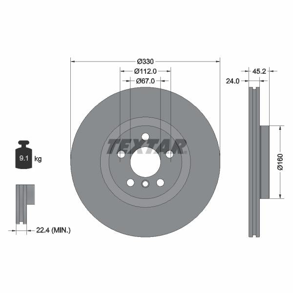 AUTOFREN SEINSA D7-142C Brake Caliper Guide Sleeve Kit
