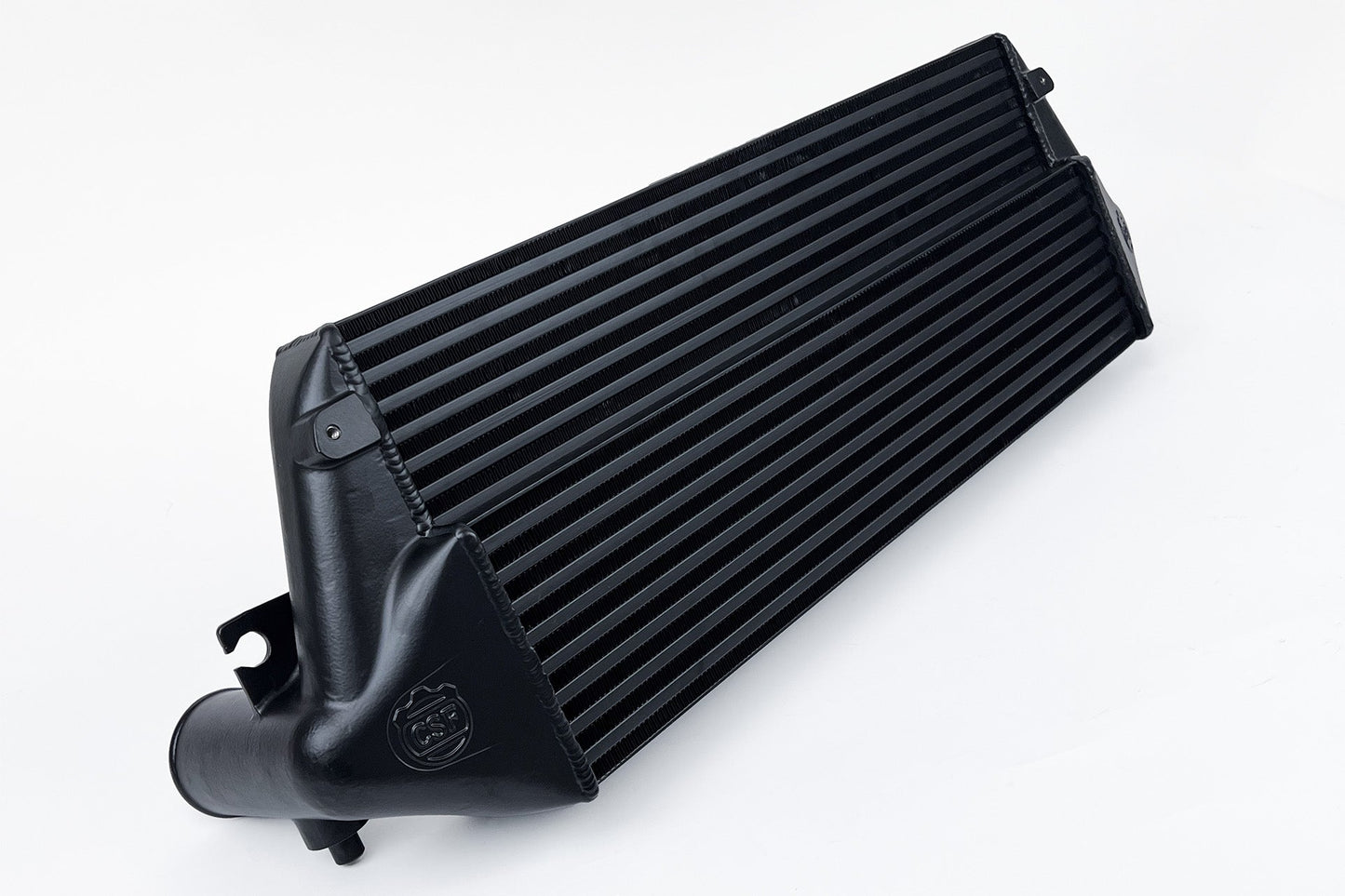 CSF Radiators 8285B High-Performance Stepped Core Intercooler in Black Finish