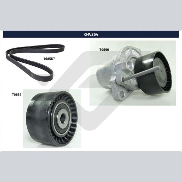 HUTCHINSON HUKHV254 Timing Belt Set