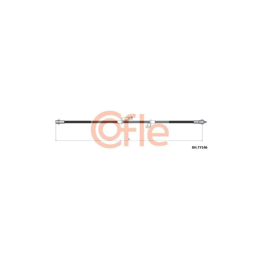 Cofle 92.1651.1 Hand Brake Cable