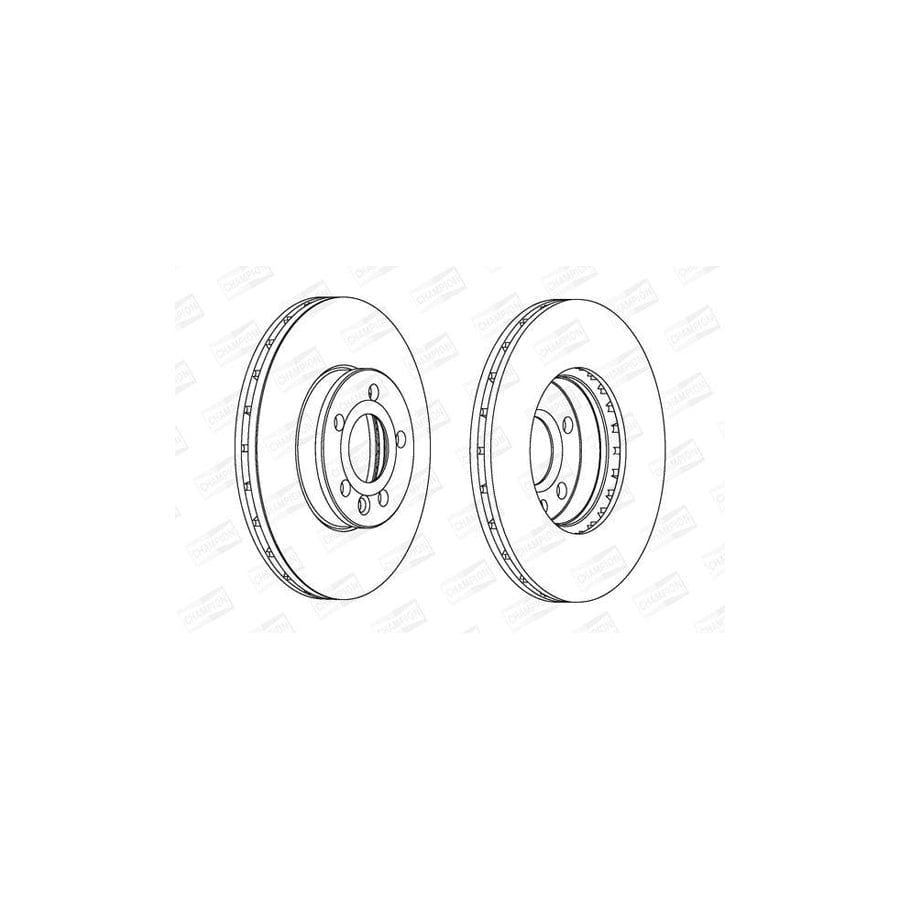 Champion 562382Ch Brake Disc