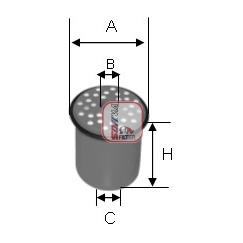 SOFIMA S0911NC Fuel Filter