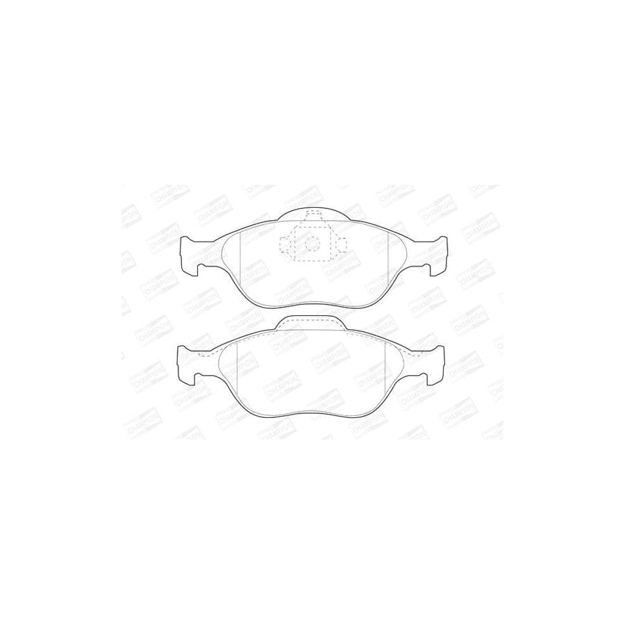 Champion 573041Ch Brake Pad Set