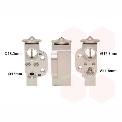 VAN WEZEL WEZ58001311 Air Conditioning Expansion Valve