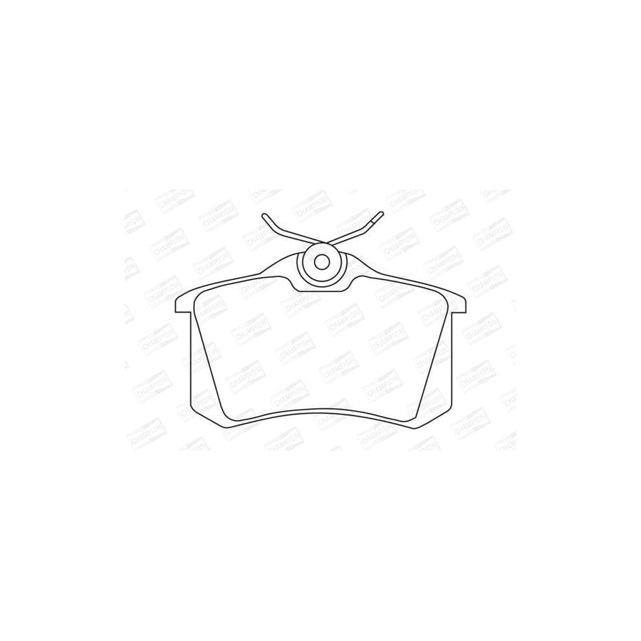 Champion 571361Ch Brake Pad Set
