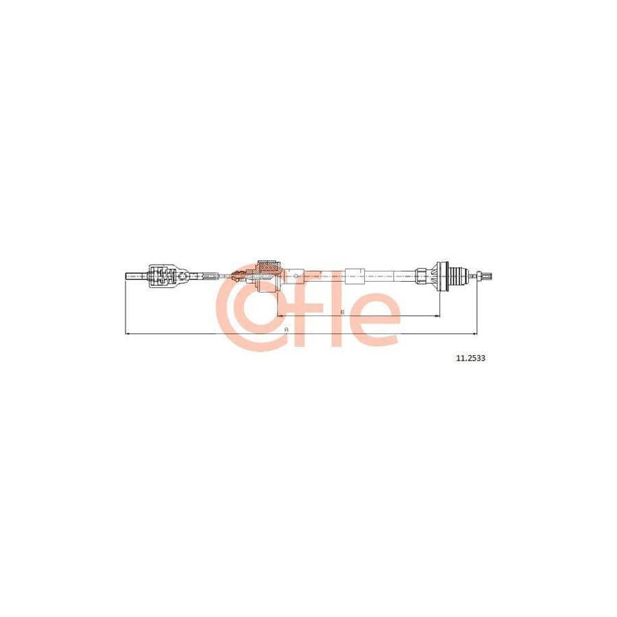 Cofle 11.2533 Clutch Cable