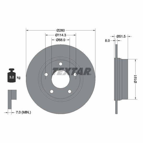 AUTOFREN SEINSA D7-046C Brake Caliper Guide Sleeve Kit