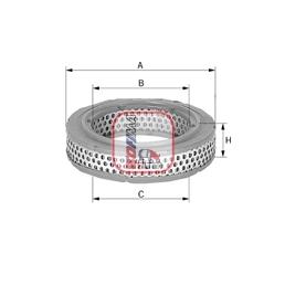 SOFIMA S6860A Air Filter