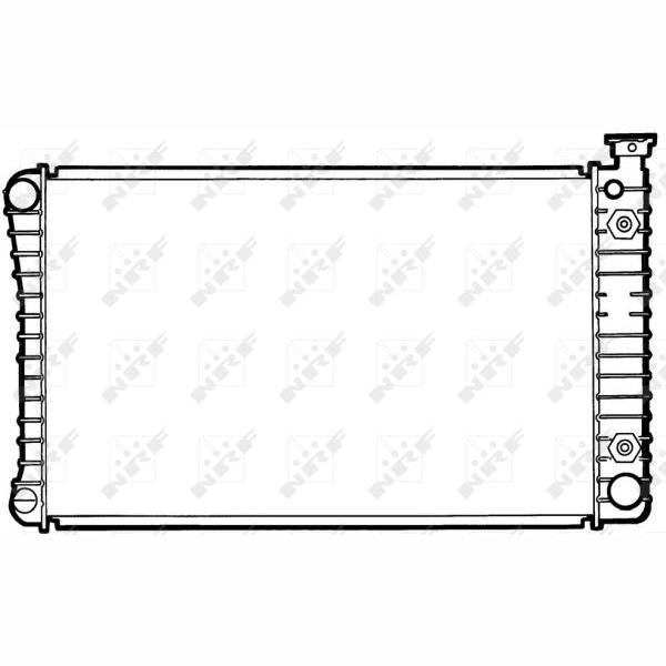 NRF NRF50366 Engine Radiator