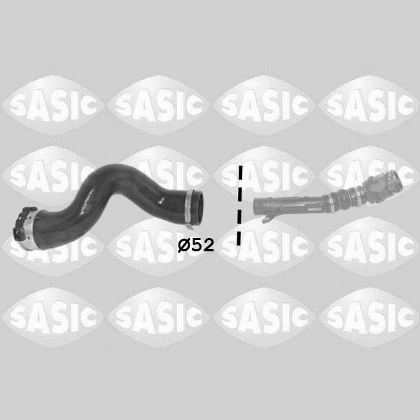 SASIC SAS3334058 Charge Air Hose