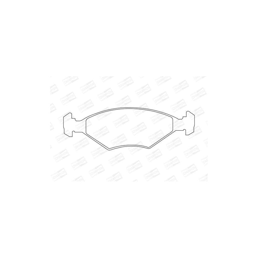 Champion 571448Ch Brake Pad Set