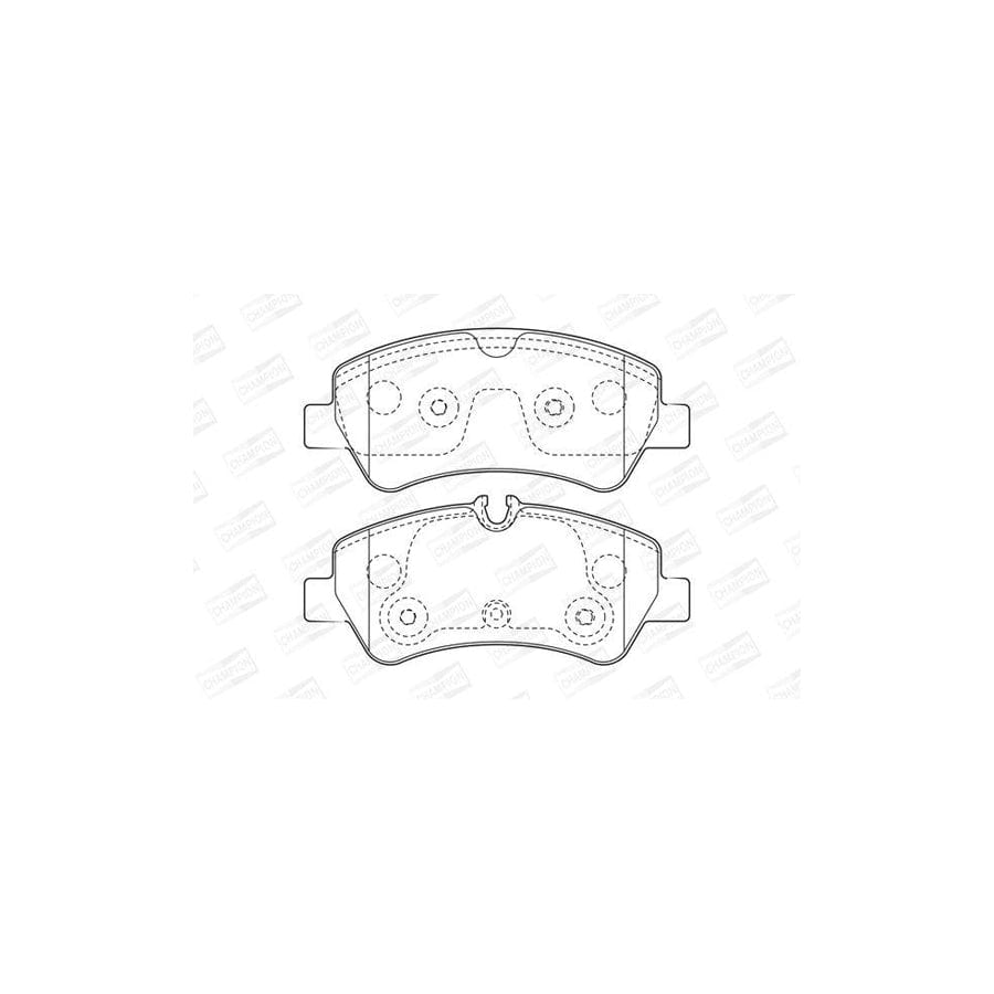 Champion 573434Ch Brake Pad Set