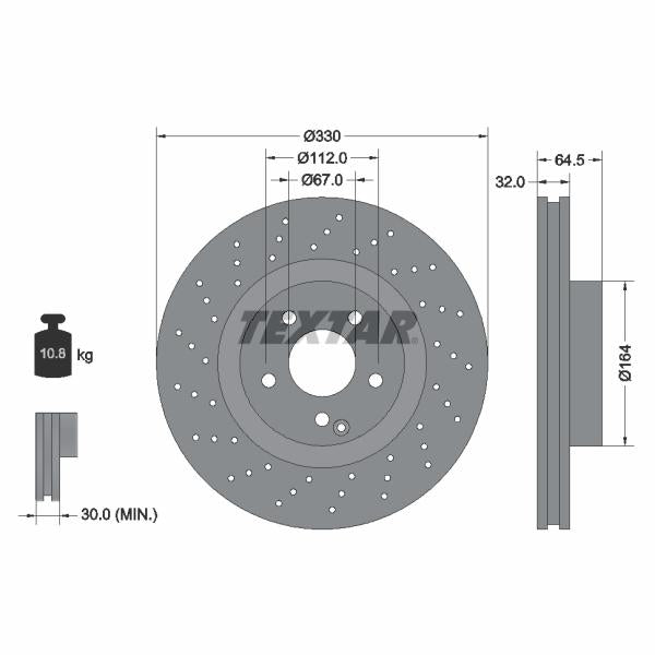 AUTOFREN SEINSA D7-166C Brake Caliper Guide Sleeve Kit