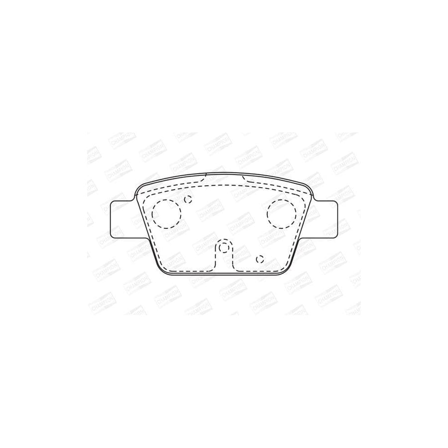 Champion 573105Ch Brake Pad Set