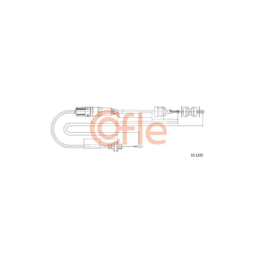 Cofle 15.1225 Clutch Cable for Citroen Xantia