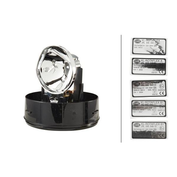HELLA 9DX860438-001 Rotating Beacon Reflector