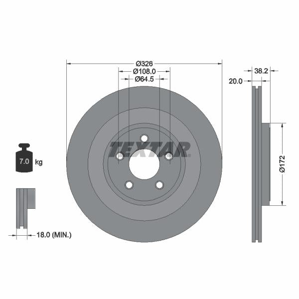 QUICK BRAKE QB113-0043X Brake Caliper Guide Sleeve Kit