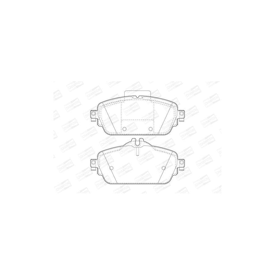 Champion 573671Ch Brake Pad Set