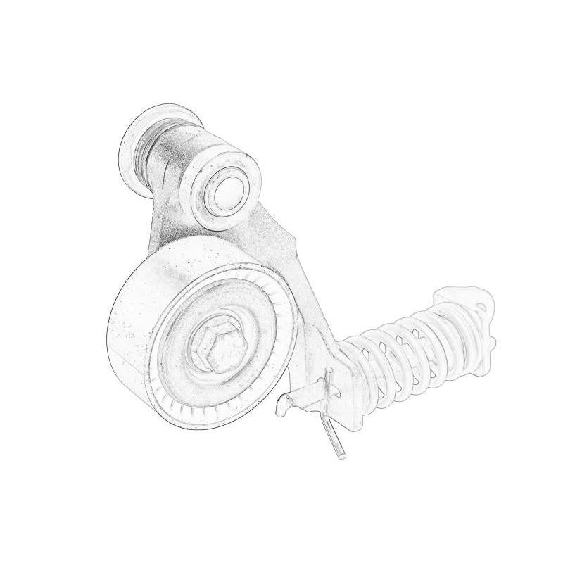 OE VW 057903133L V-Ribbed Belt Tensioner Lever