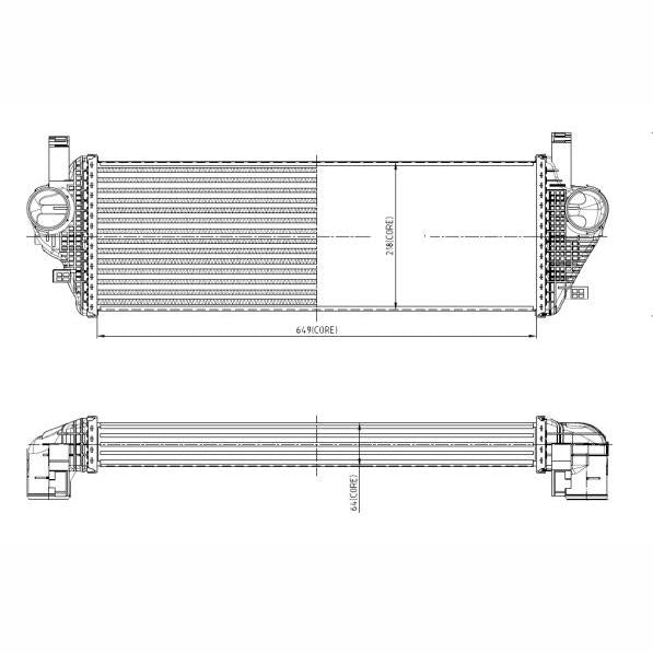 NRF NRF309074 Charge Air Cooler Gasket