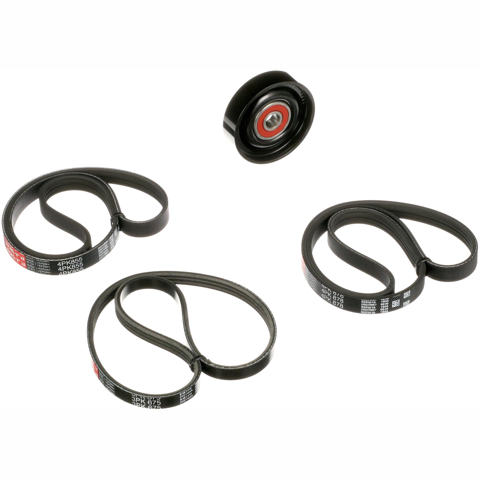 GATES GATK074PK878 V-Ribbed Belt Set