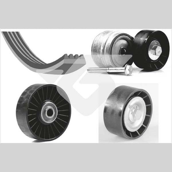 HUTCHINSON HUKHV212 V-Ribbed Belt Set