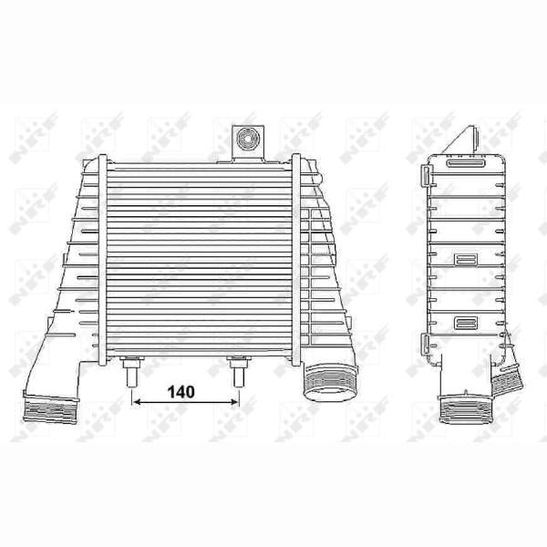 NRF NRF30238 Charge Air Cooler