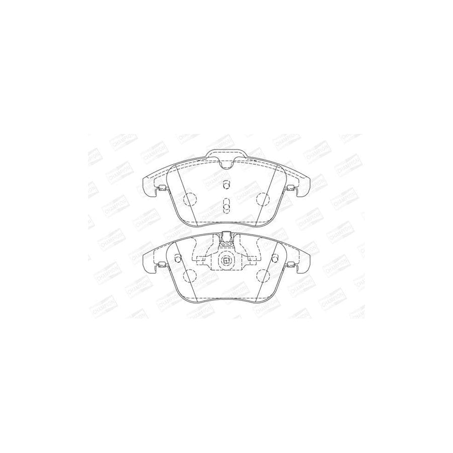 Champion 573336Ch Brake Pad Set