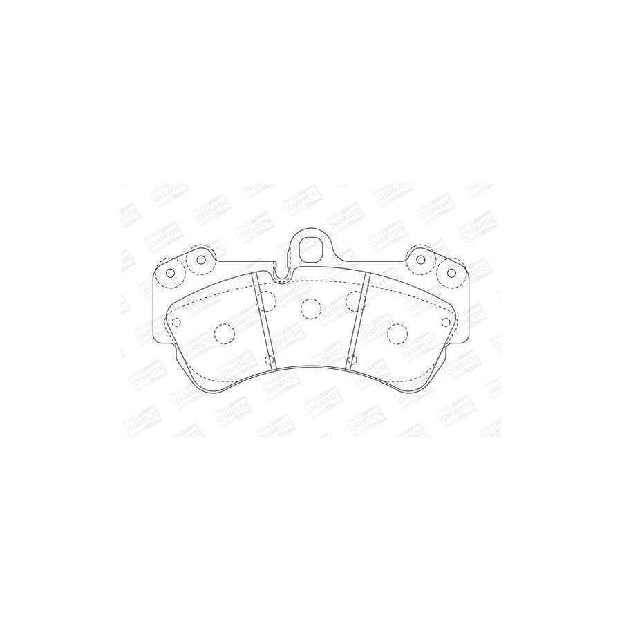 Champion 573376Ch Brake Pad Set