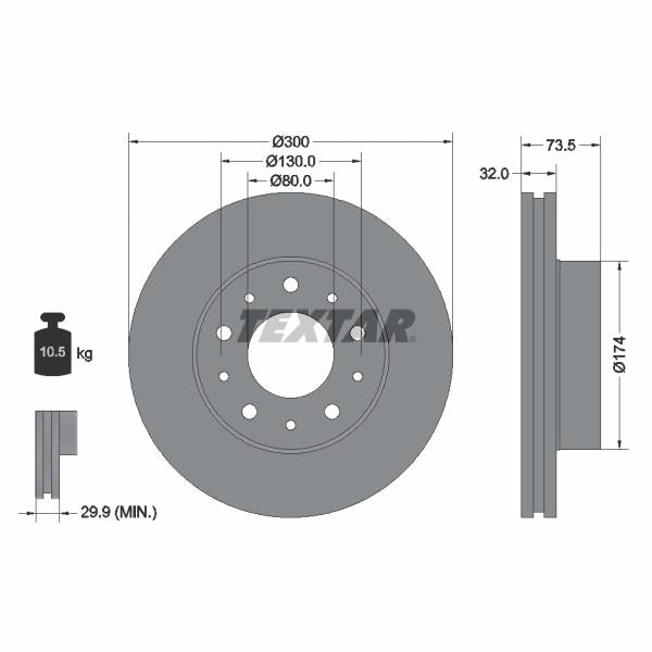 AUTOFREN SEINSA D7-044C Brake Caliper Guide Sleeve Kit