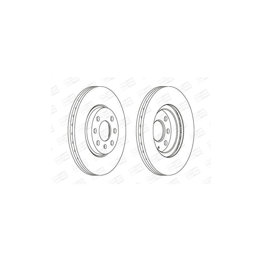 Champion 562196Ch Brake Disc