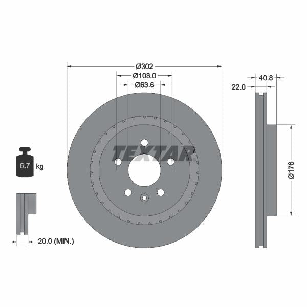 OE OPEL 0546435 Brake Disc Splash Guard