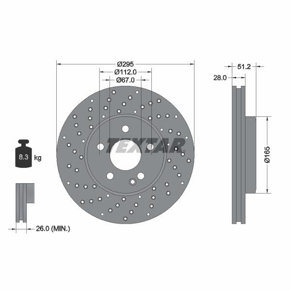 AUTOFREN SEINSA D7-076C Brake Caliper Guide Sleeve Kit