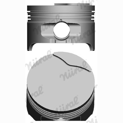NURAL 8710420700 Piston