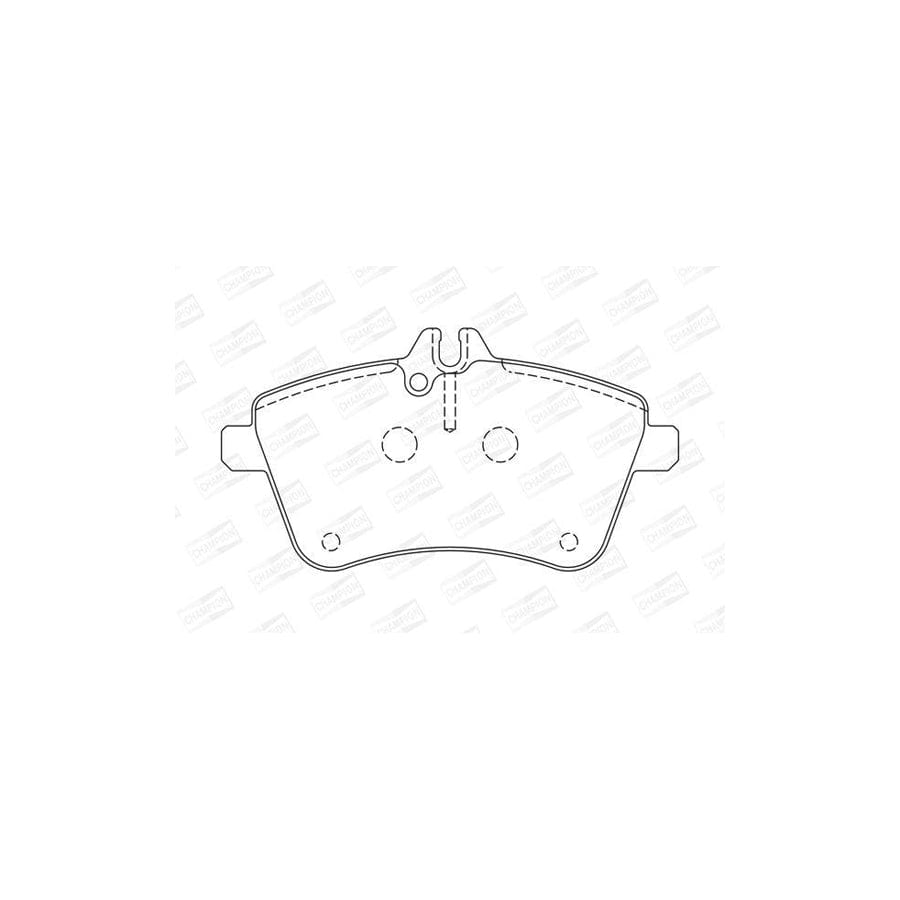 Champion 573230Ch Brake Pad Set