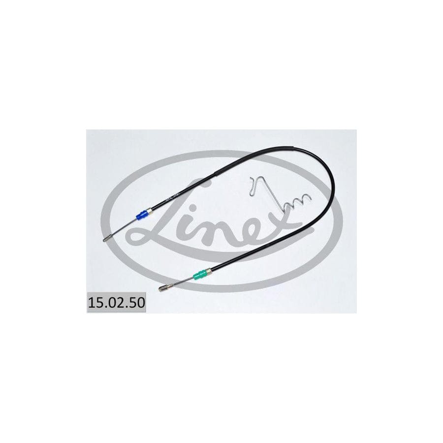 Linex 15.02.50 Cable, Service Brake for Ford Transit Mk6 Platform / Chassis (V347, V348)
