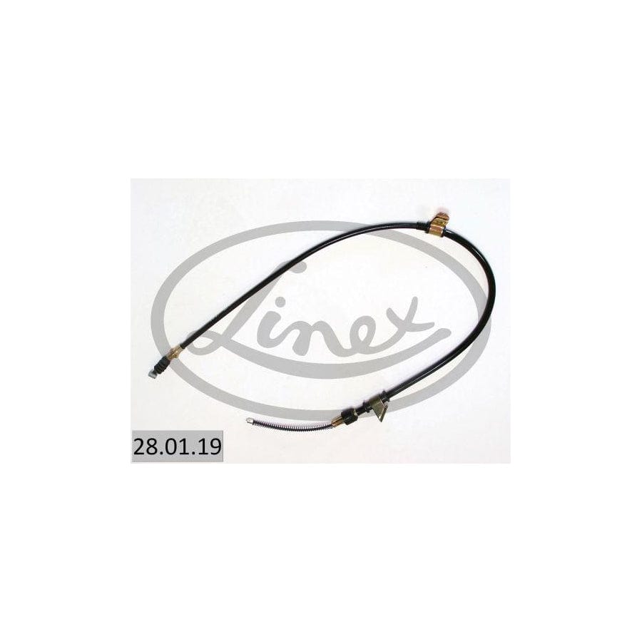 Linex 28.01.19 Cable, Service Brake for Mitsubishi Pajero / Shogun I Canvas Top (L040)