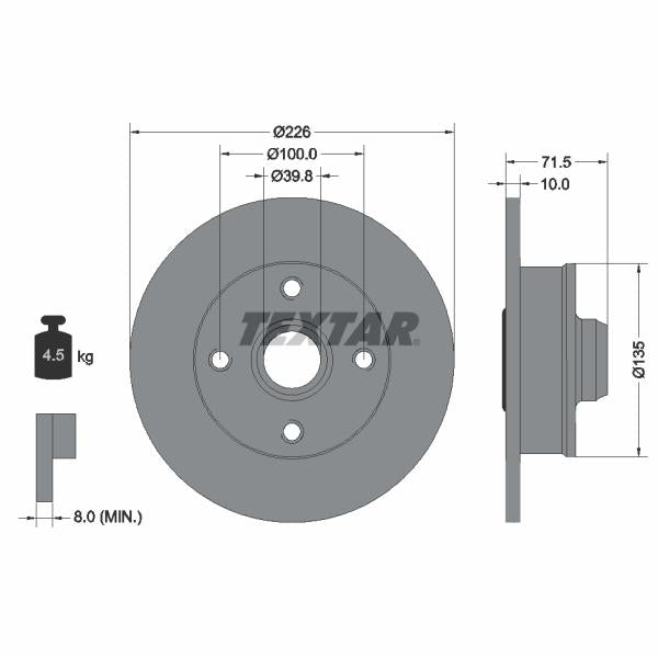 BBP 16496BBP Brake Caliper Guide Bellow