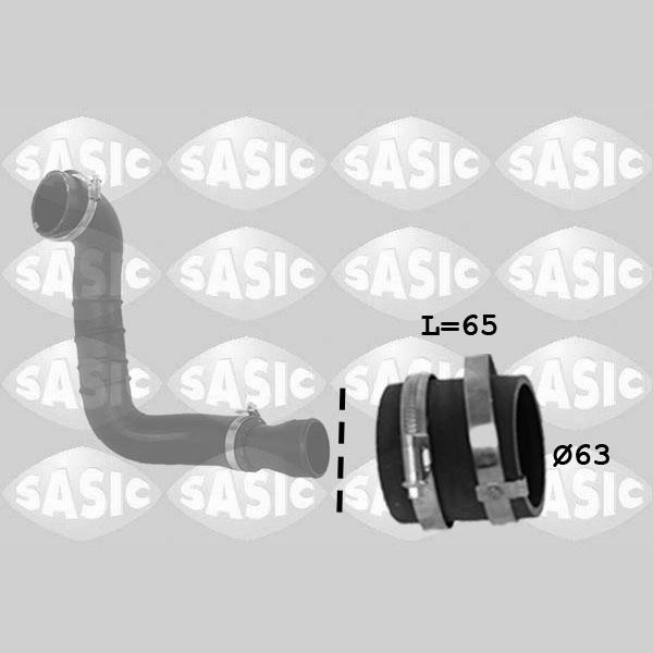 SASIC SAS3356083 Charge Air Hose