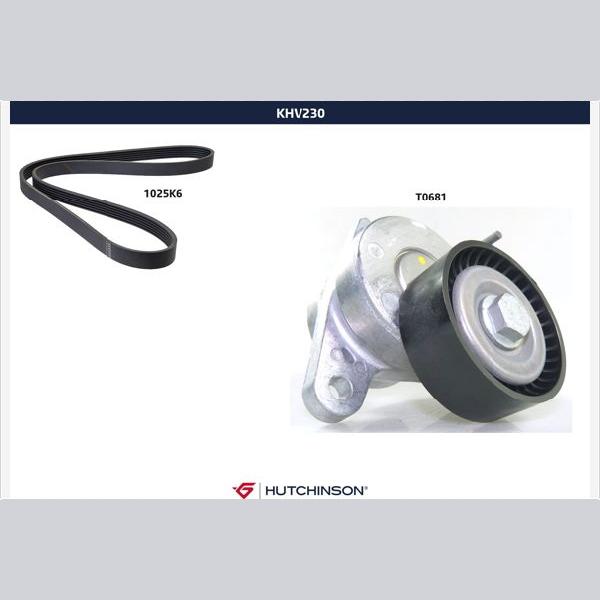 HUTCHINSON HUKHV230 V-Ribbed Belt Set