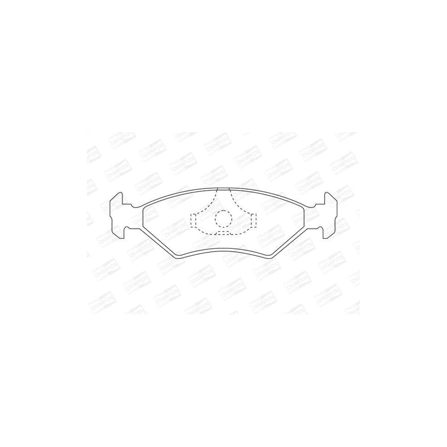 Champion 571536Ch Brake Pad Set