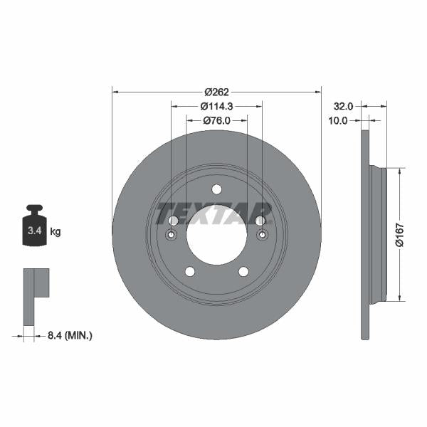 QUICK BRAKE QB113-1475X Brake Caliper Guide Sleeve Kit