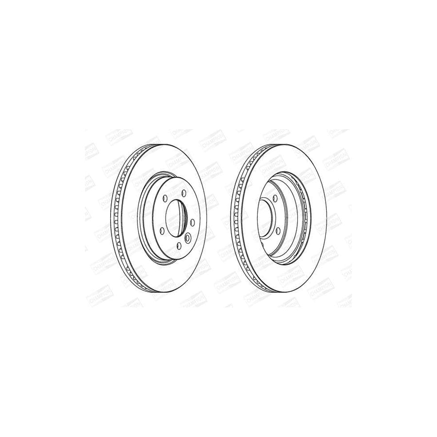 Champion 562666Ch-1 Brake Disc