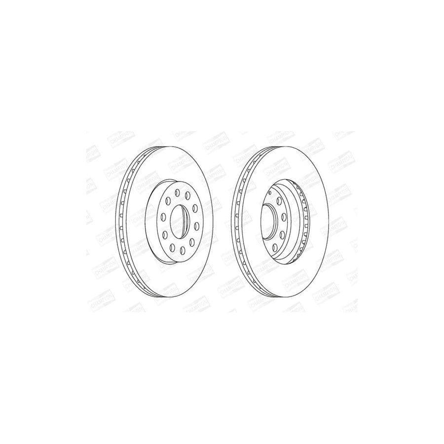 Champion 562235Ch Brake Disc