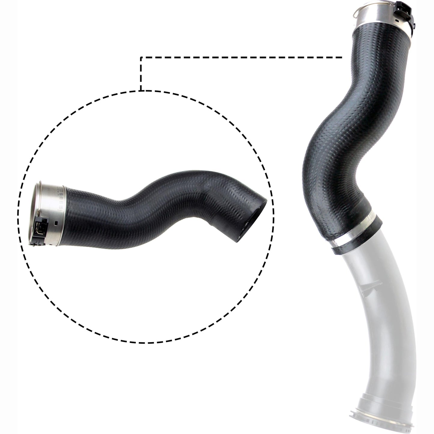 GATES GAT09-0754 Charge Air Hose