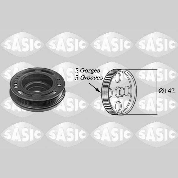 SASIC SAS2156024 Crankshaft Belt Pulley