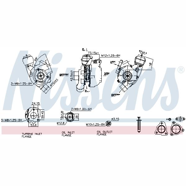NISSENS NIS93224 Turbocharger